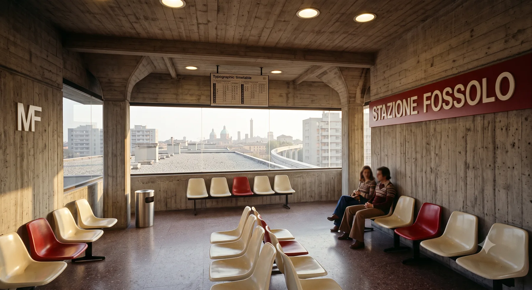 Sala d'attesa Stazione Fossolo
